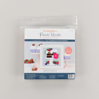 Kimberbell Piece of Cake Punch Needle Kit