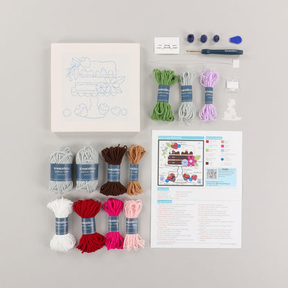 Kimberbell Piece of Cake Punch Needle Kit