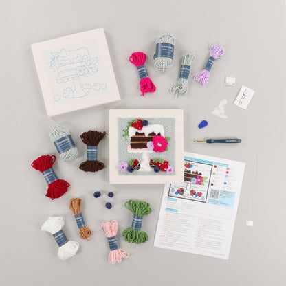 Kimberbell Piece of Cake Punch Needle Kit