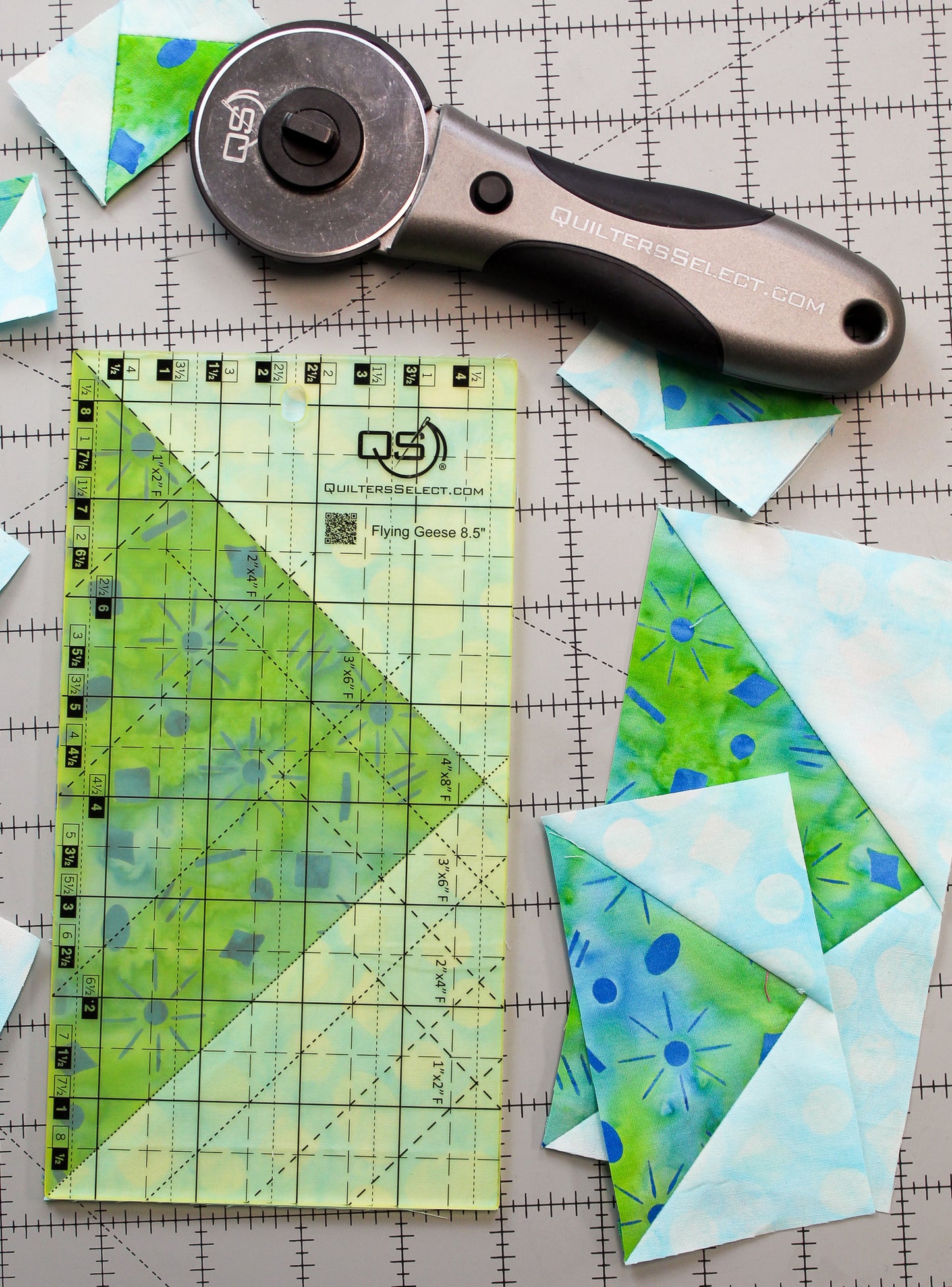 Flying Geese 8.5 Ruler