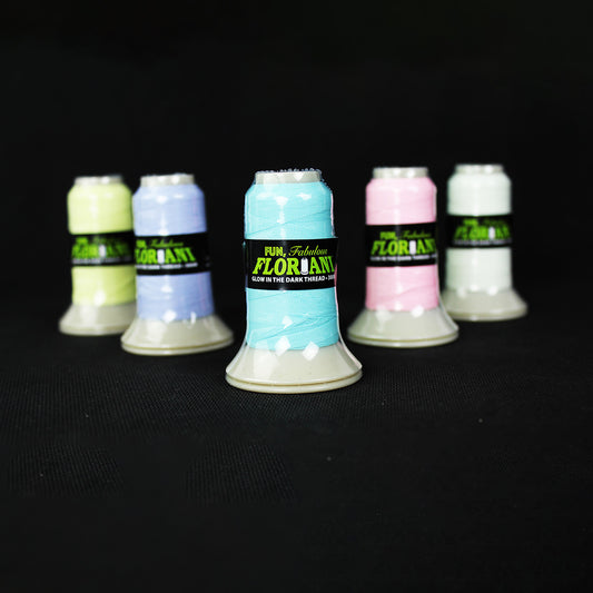 Floriani Embroidery Thread - Glow in the dark