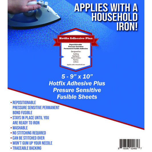 IMAGES Hotfix Adhesive Plus Sheets