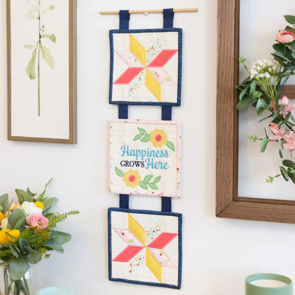 Happiness Grows Wall Hanging