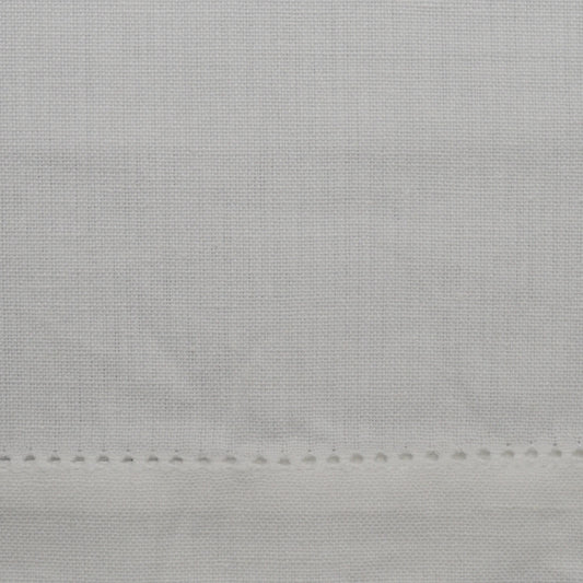 White Hemstitched Tea Towel By Dunroven House