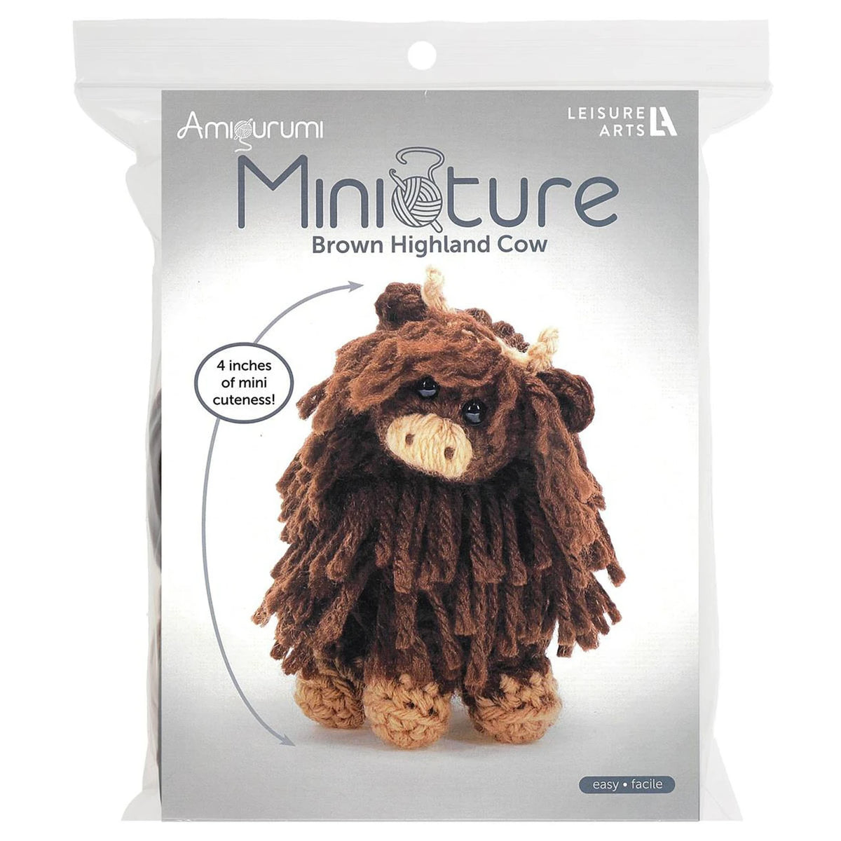 Amiurumi- Miniature Highland Cow