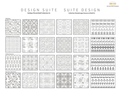 BabyLock Design Suite Collections and Decorative Fills & Motifs