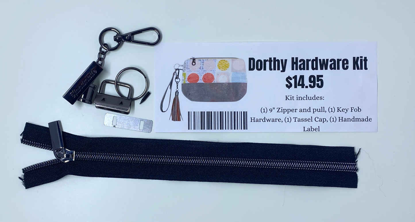 Dorothy Wristlet Pattern & Hardware Kit