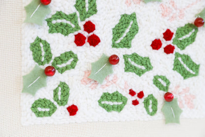 Happy Holly-Days Punch Needle Kit *Preorder*