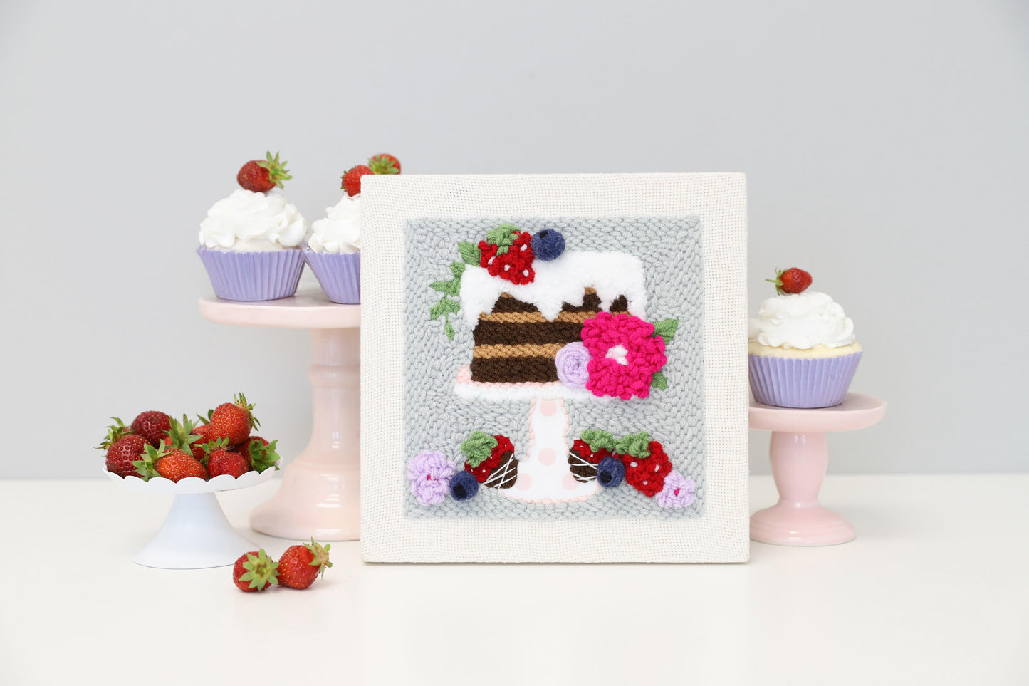 Kimberbell Piece of Cake Punch Needle Kit *Preorder*