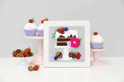 Kimberbell Piece of Cake Punch Needle Kit