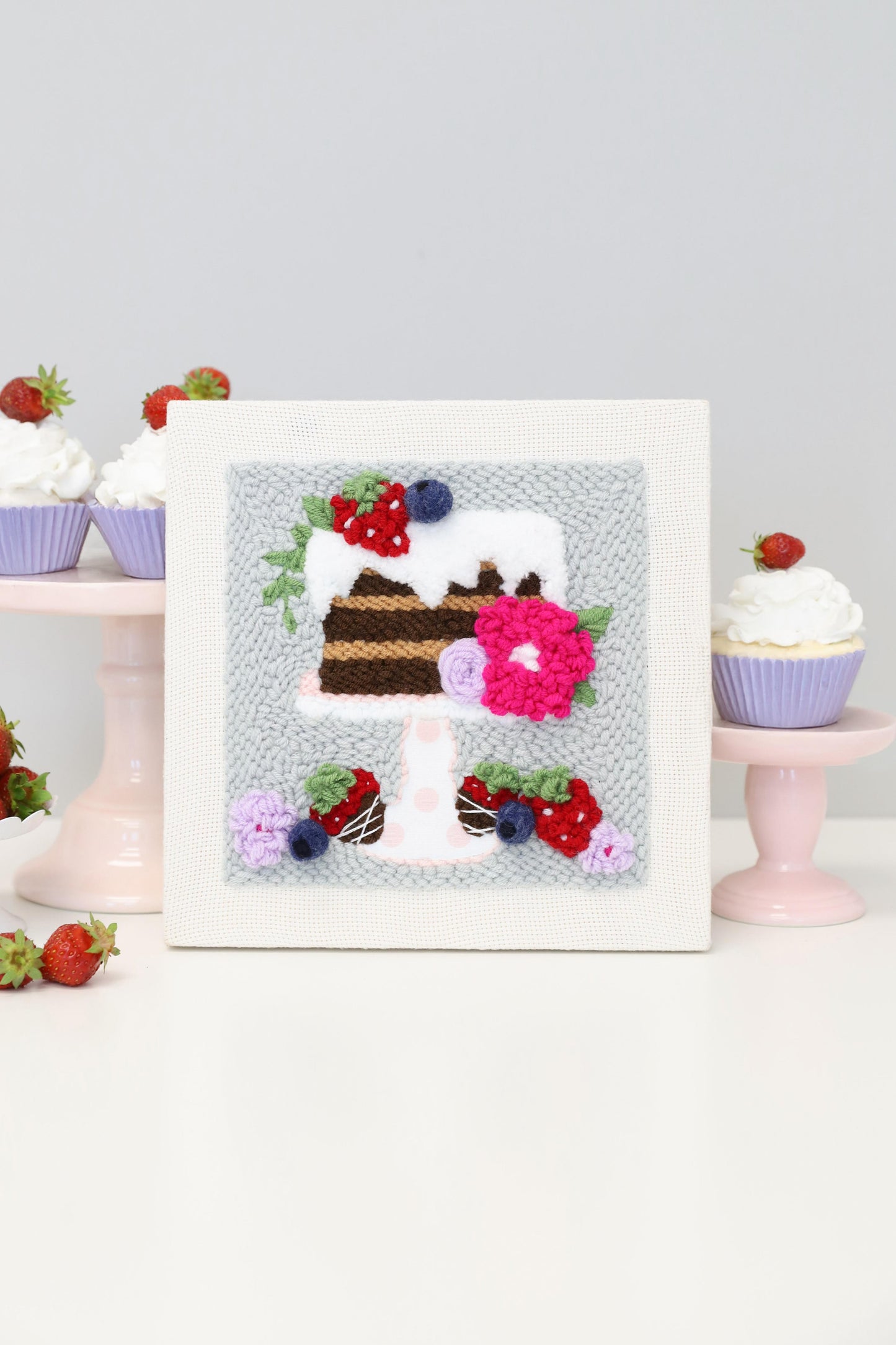Kimberbell Piece of Cake Punch Needle Kit *Preorder*