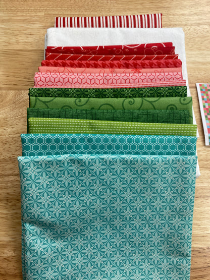 Snowflake Quilt- Fabric Kit & Pattern