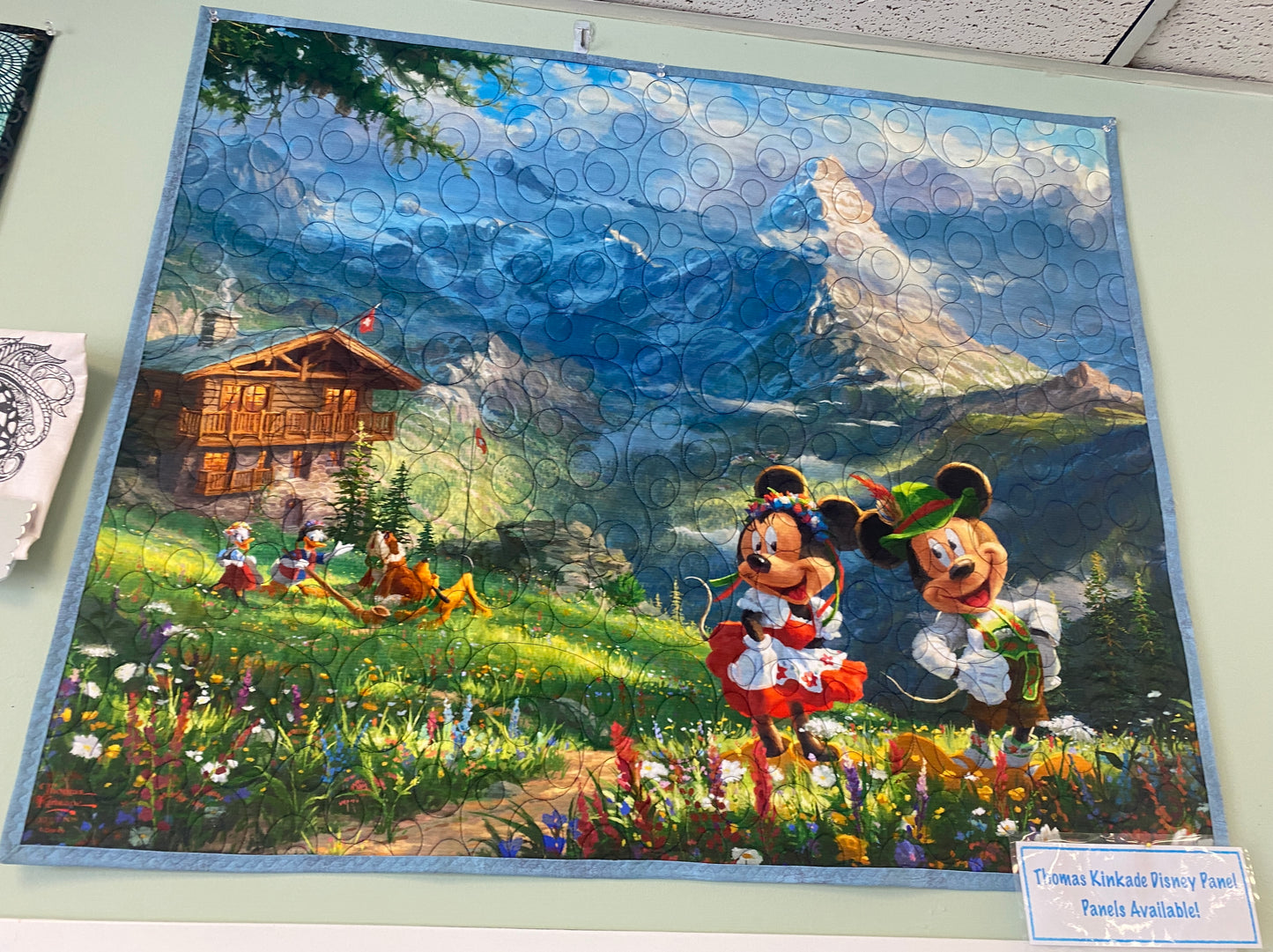 Thomas Kinkade Disney Panel