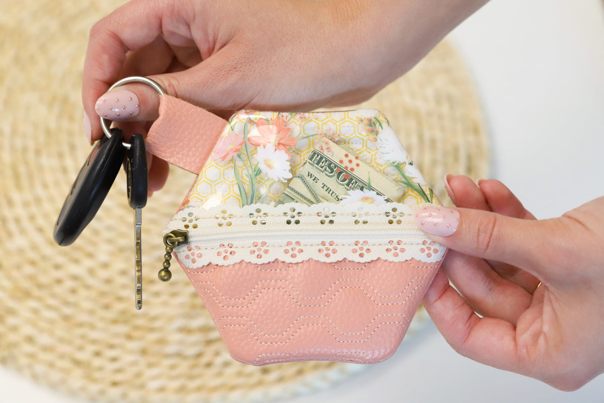 Peek-A-Bloom  Zipper Pouches