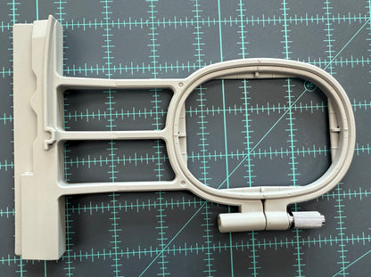 Old Style Slide in Embroidery Hoops