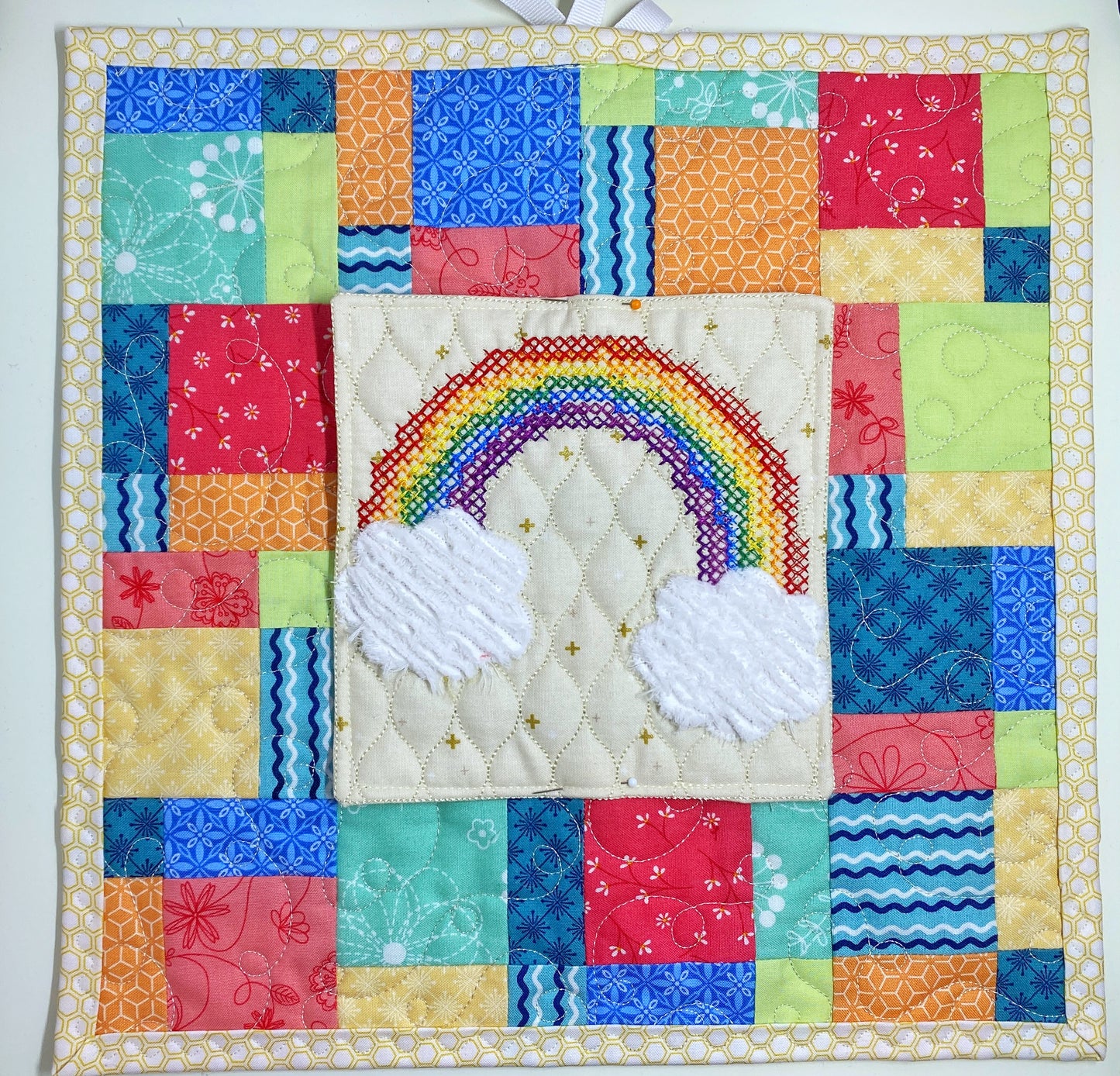 Leabu Originals: Disappearing 9-patch Mini Quilt