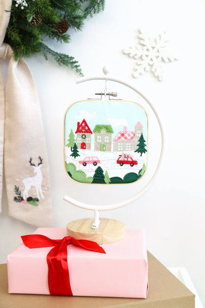 Square Beechwood Hoop