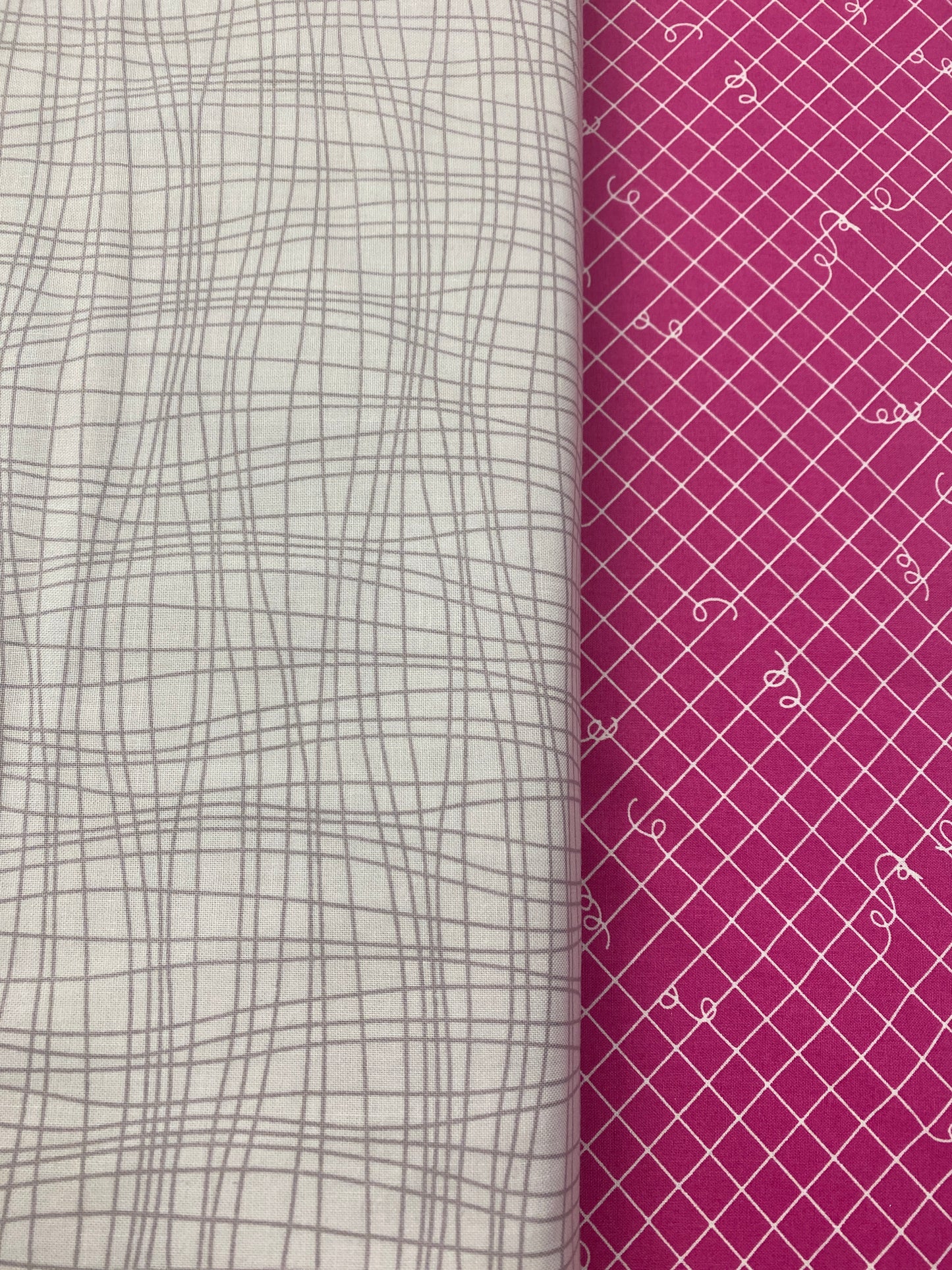 Plaid, Lines, and Dots Fabric
