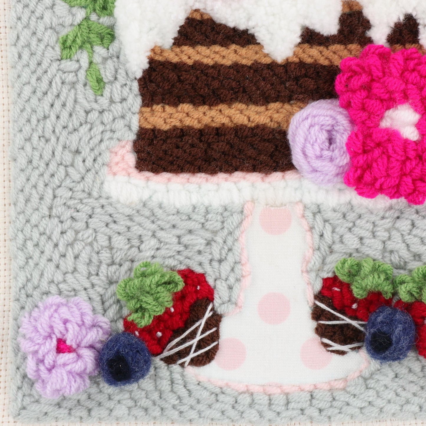 Kimberbell Piece of Cake Punch Needle Kit *Preorder*