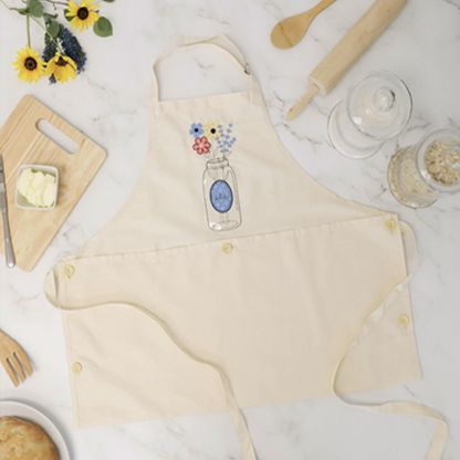 Kimberbell Adult Apron Blank, Buttermilk