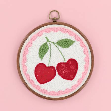 Life is Cherry Sweet- Punch Needle Kit *Preorder*