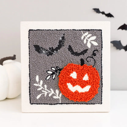 Jack-O-Lantern Jubilee Punch Needle Kit *Preorder*