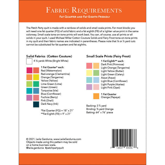 Patch Party Pattern
