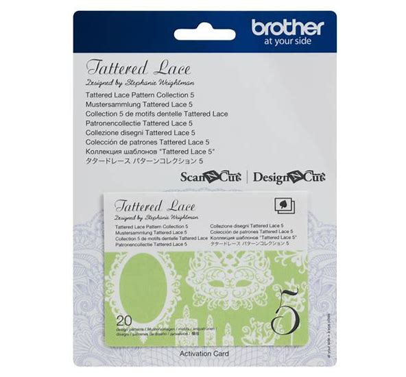 Brother Scan N Cut designs collection.