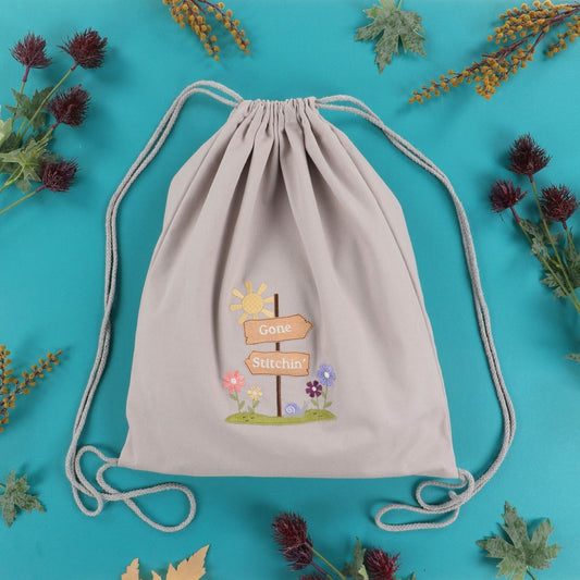 Canvas Cinch Backpack Blank *Preorder*