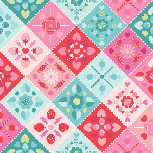 Sweetheart Street Fabric Collection