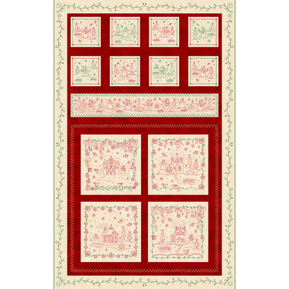 Christmastime Panel by Maywood Studios