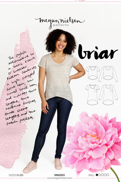 Briar T-Shirt Patterns