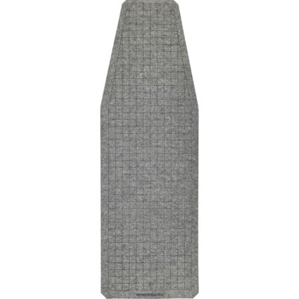 Wool Ironing Board Mat with Grid