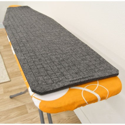 Wool Ironing Board Mat with Grid