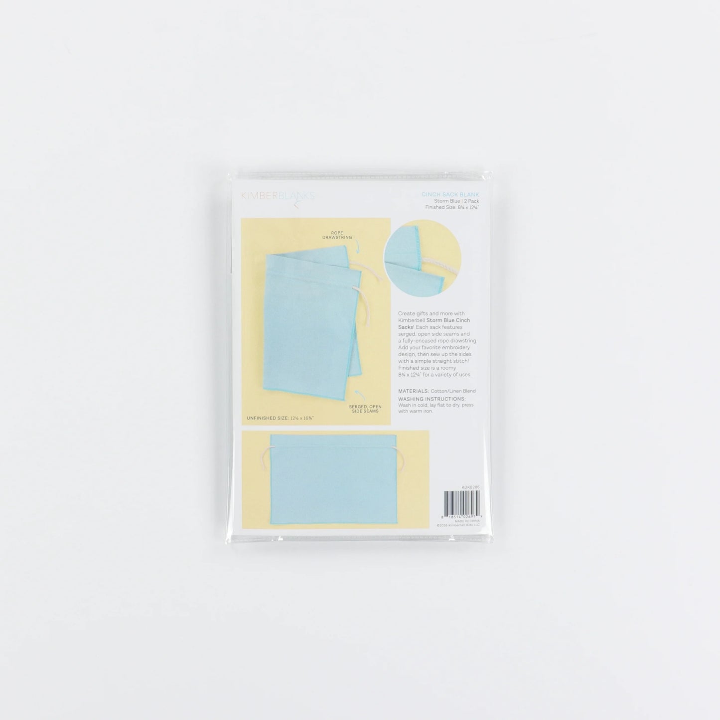 Cinch Sack Storm Blue