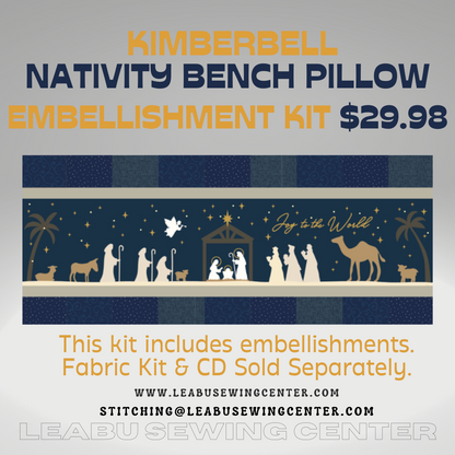 Nativity Bench Pillow