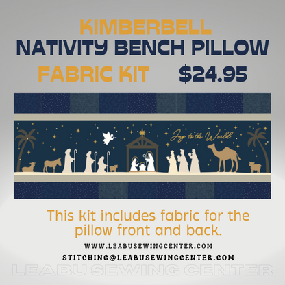 Nativity Bench Pillow