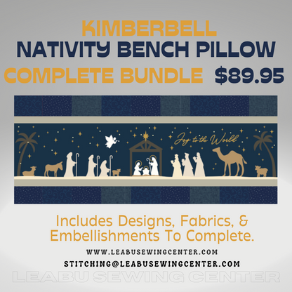 Nativity Bench Pillow