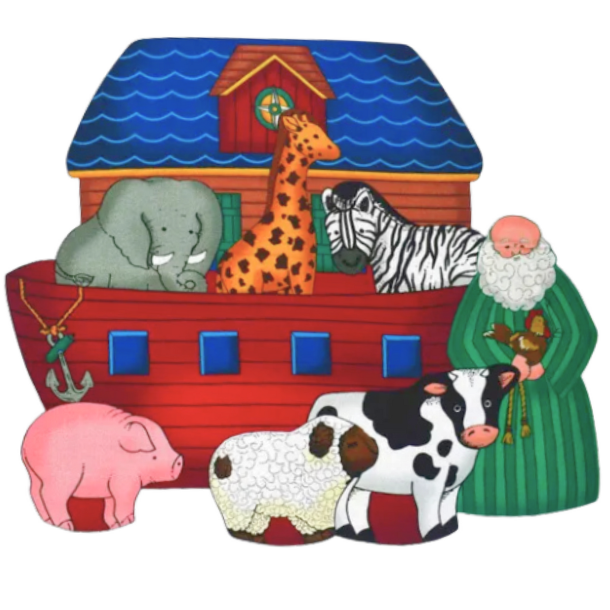 Noah's Ark Stuffable Panel
