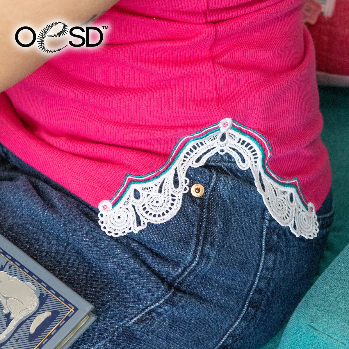 Split Seam Lace Design