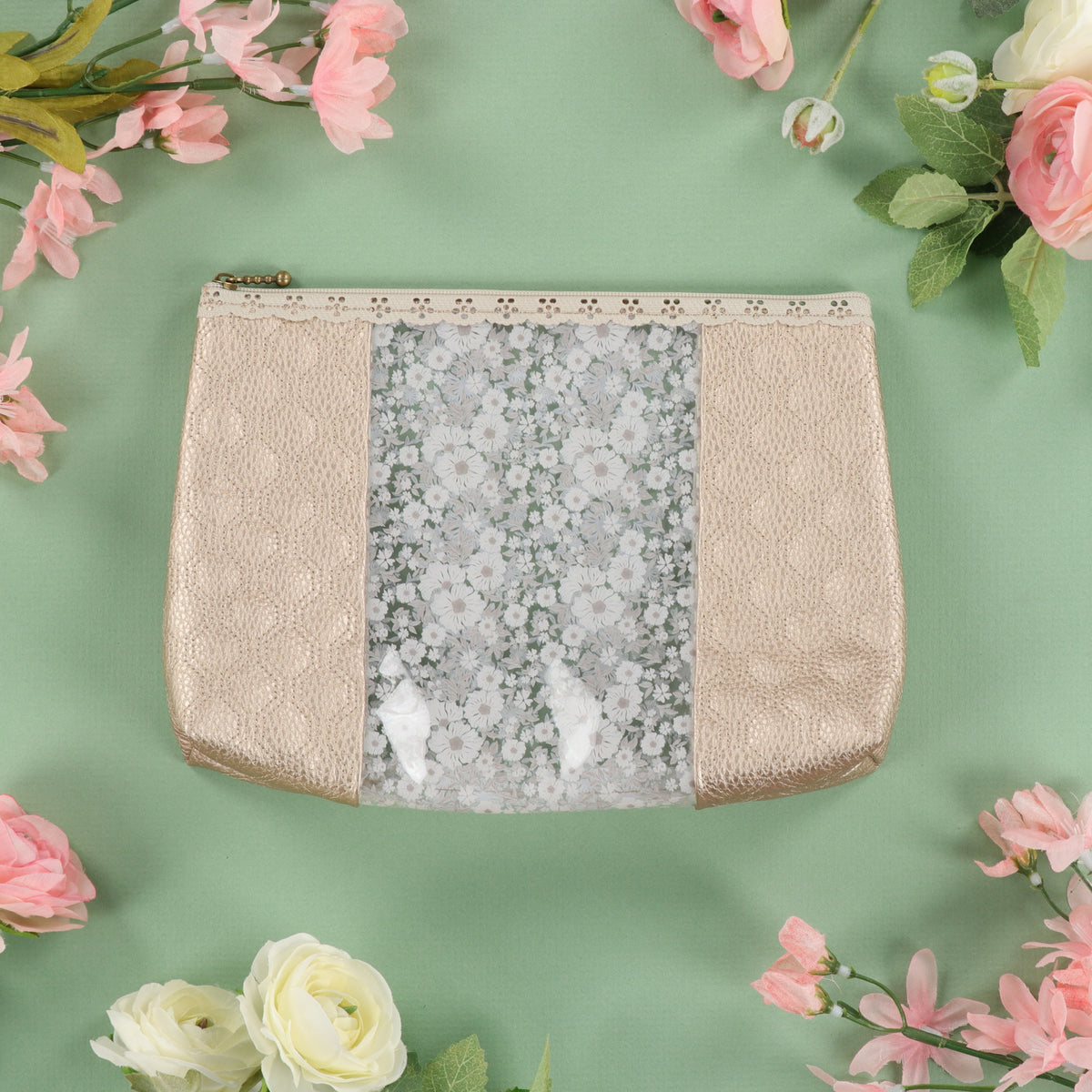 Peek-A-Bloom  Zipper Pouches