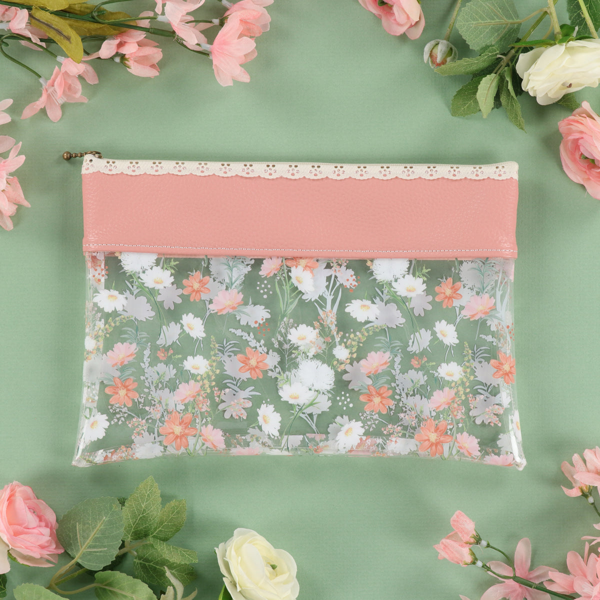Peek-A-Bloom  Zipper Pouches
