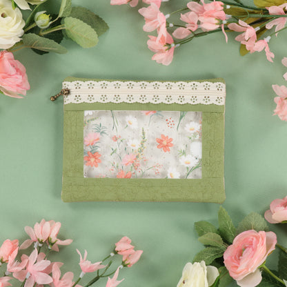 Peek-A-Bloom  Zipper Pouches