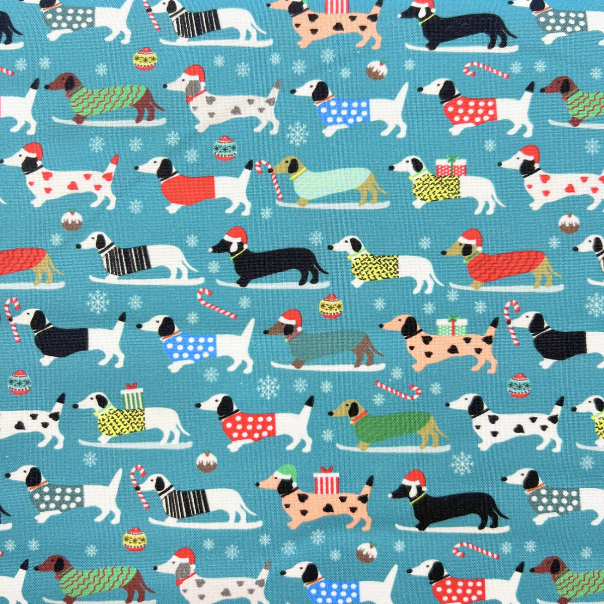 Christmas Dachshunds by Sewing Sanctuary