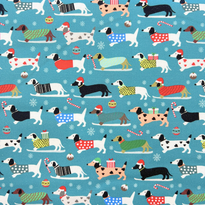 Christmas Dachshunds by Sewing Sanctuary