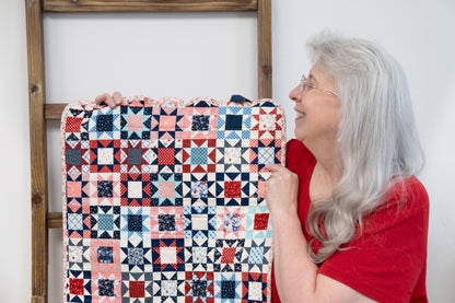 Kimberbell Star-Spangled Beauty Ladder Quilt