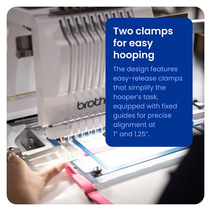 Single-Needle Durkee Name Frame Hoop 8 ¾” x 6 1/8”  *Special Order*