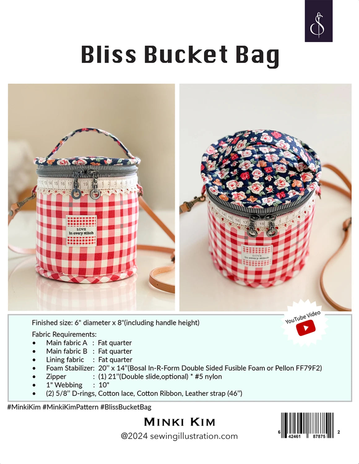 Bliss Bucket Bag - Sewing Pattern