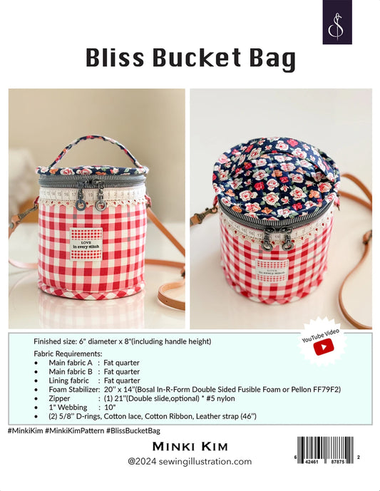 Bliss Bucket Bag - Sewing Pattern