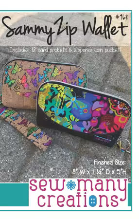 Sammy Zip Wallet Pattern